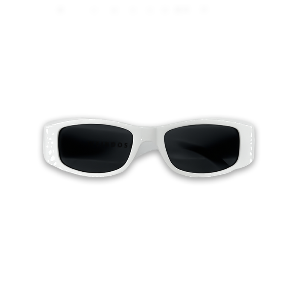 CROSS BONE SUNGLASSES (WHITE)