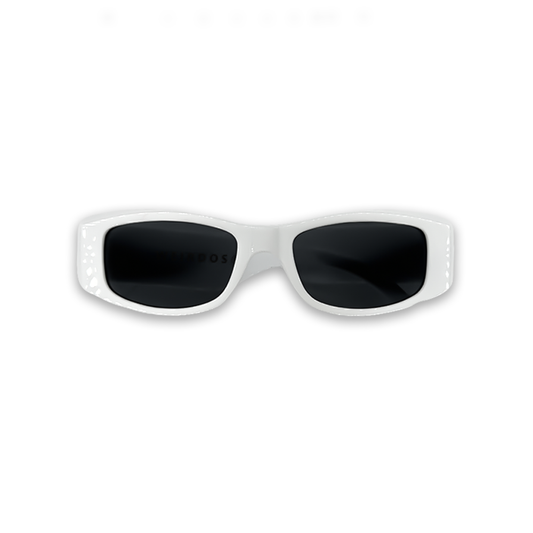 CROSS BONE SUNGLASSES (WHITE)