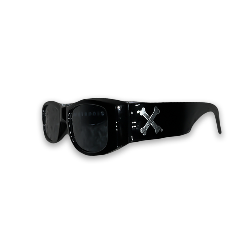 CROSS BONE SUNGLASSES (BLACK)
