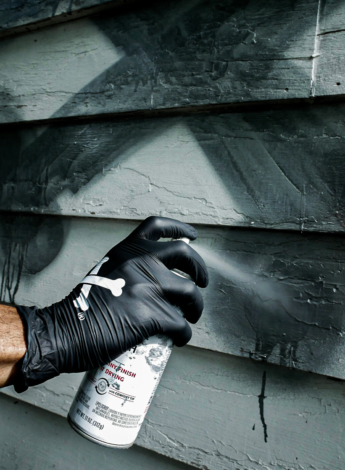CROSS BONE NITRILE GLOVES (5 PACK)